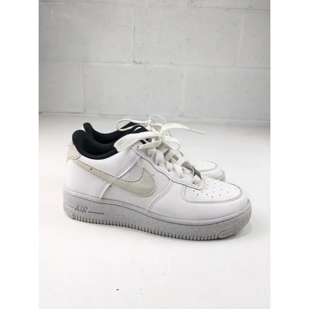 Nike Airforce 1 Crater NN White Sneakers - Youth 3.5